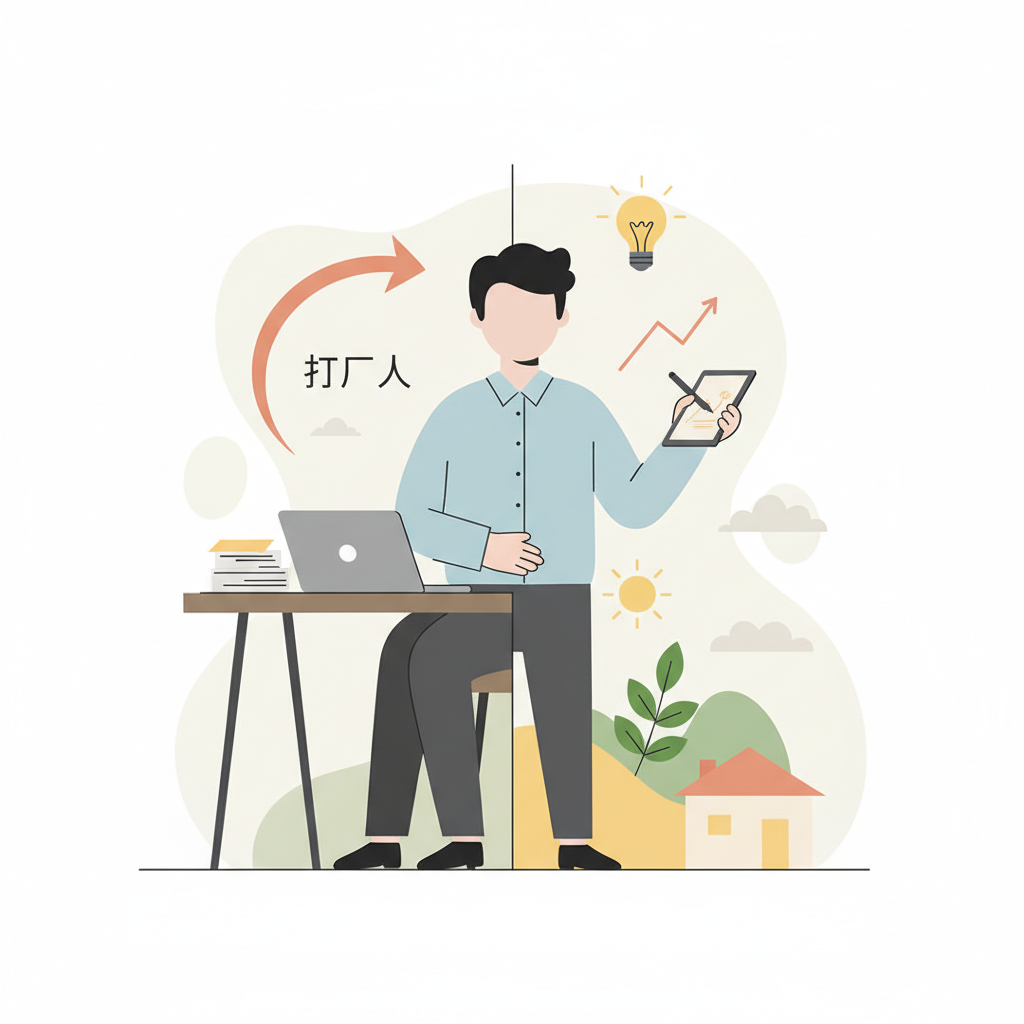 搞副业,打工人正在换一种活法