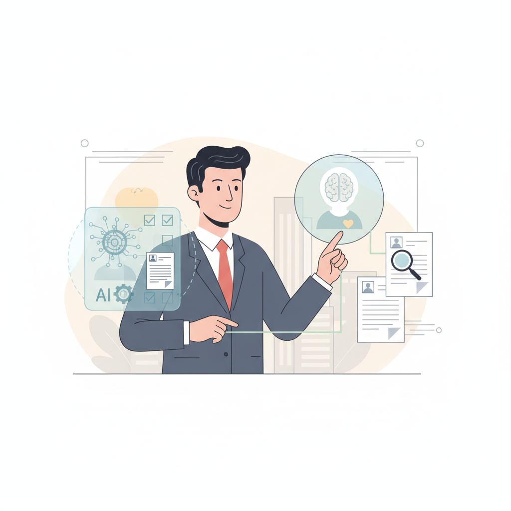 招聘经理信任AI，但更强调人工把关
