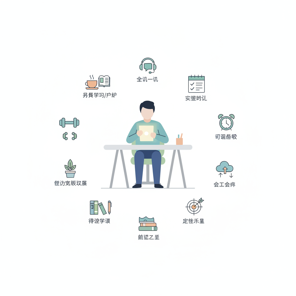 远程办公高效10习惯:在家也能稳定产出