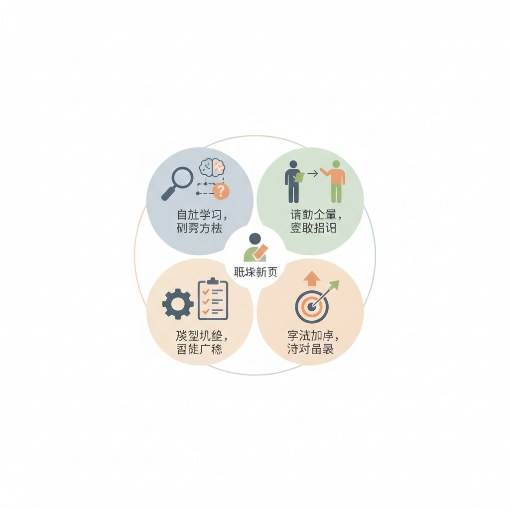 职场新人快速上手新工作的四个实操方法